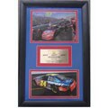 Jeff Gordon Framed Car Part Sports Memorabilia