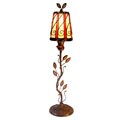 Tiffany-style Leaf Accent Lamp