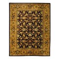 Handmade Heritage Kermanshan Cola/ Gold Wool Rug (8'3 x 11')