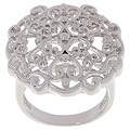 Sterling Silver Antique Style Filigree Ring