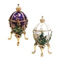 Faberge-style Collectible Enameled Egg
