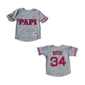 David Ortiz Grey 'Papi' Jersey