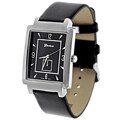 Geneva Platinum Men's Rectangle Face Fashion Watch