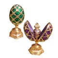 Faberge-style Collectible Enameled Egg