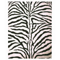 Hand-tufted Zebra Stripe Wool Rug (5' x 8')
