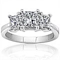 14k White Gold 2ct TDW Diamond 3-stone Ring (H-I, I1-I2)