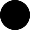 Black Mirror Circle Wall Tiles (Set of 3)