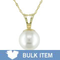 14k Yellow Gold Cultured Pearl Pendant (Case of 3)