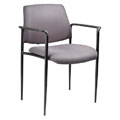 Boss Stackable Gray Guest/ Conference Room Chair