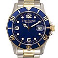 Stuhrling Original Clipper Men's Blue Dial Steel Watch