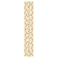 Lyndhurst Collection Floral Beige Runner (2'3 x 12')