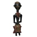 Handmade Royal Queenmother Sculpture (Ghana)