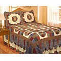 Dresden Plate Cotton Patchwork Quilt Set
