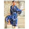 Through the Seas Women's Batik Robe (Indonesia)