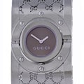 Gucci Women's Brown Dial Cuff Bracelet Watch