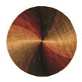 Hand-tufted Swirl Wool Rug (6' Round)