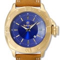 Timberland Jonesboro Mens Blue Dial Goldtone Watch