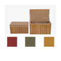 Rectangular Trunk with Cushioned Lid