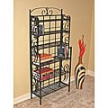 Tall 6-shelf CD/ DVD Storage Rack