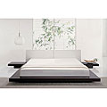 Worth King-size Platform Bed and 2 Nightstands