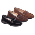 BearPaw Women's Suede Loafers