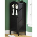 Black Arch Top Hamper