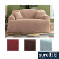 Sure Fit Smooth Suede T-cushion Loveseat Slipcover