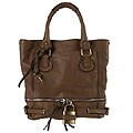 Chloe Brown Leather Paddington Tote Bag