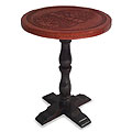 Cedar and Leather Enchantment End Table (Peru)