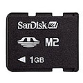 Sandisk 1GB Memory Stick Micro (M2) Memory Card