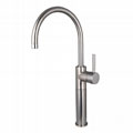 Vilbosch Satin Nickel Vessel Faucet