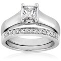 14k Gold 3/4ct TDW Diamond Bridal Ring Set (G-H, I1)