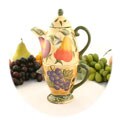 Tuscan Collection Hand-painted Tea for One Set