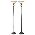 Sevilla Traditional Torchiere Floor Lamp (Set of 2)