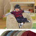 Small Memory Foam Lounge Bag with Removable Cover