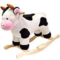 Plush Children's Rocking Cow