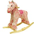 Plush Children's Rocking Pink Pony