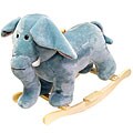 Plush Elephant Rocking Animal