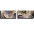 Free connected data for Garde abstract Oilpainting Andre Eyl Harlequin 2-pc Stretched Canvas Set