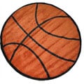 Basketball Rug (3'3 Round)