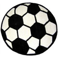 Soccerball Rug (3'3 Round)