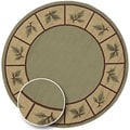 Cafe Series Indoor/ Outdoor Rug (7'3 Round)