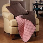 Cezanne Rosebud Throw and Pillow Set