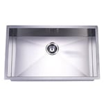 Undermount Single Bowl 32-inch Stainless Steel Kitchen Sink
