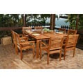 Eucalyptus 9-piece Patio Dining Set