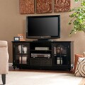 Hanover Black Media Cabinet