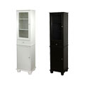 Innovations Satin Knickel Knobs Apothecary Cabinet