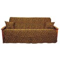 Tapestry Full-sized Futon Cheetah Slip Cover Set