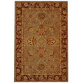 Handmade Tribal Grey Wool Rug (6' x 9')