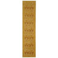 Hand-spun Nomadic Ivory/ Gold Wool Rug (2'3 x 8')